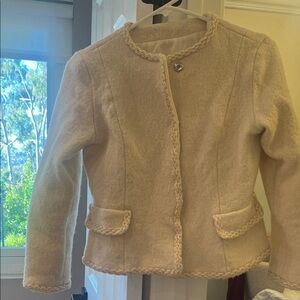 Elegant Cream Women's Jacket